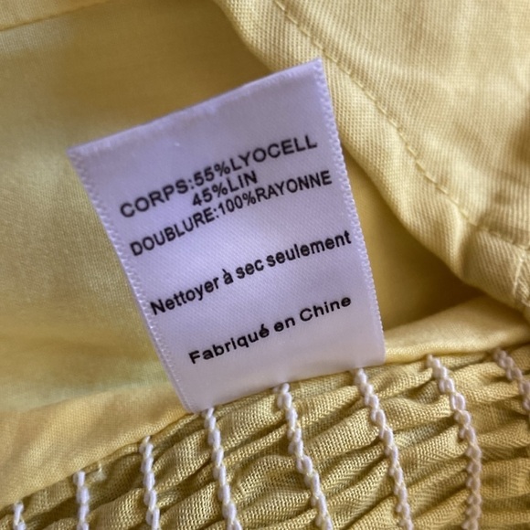 ASTR the Label Renata Yellow Lemon Ruffle Off Shoulder Mini Dress size Small - Picture 13 of 14